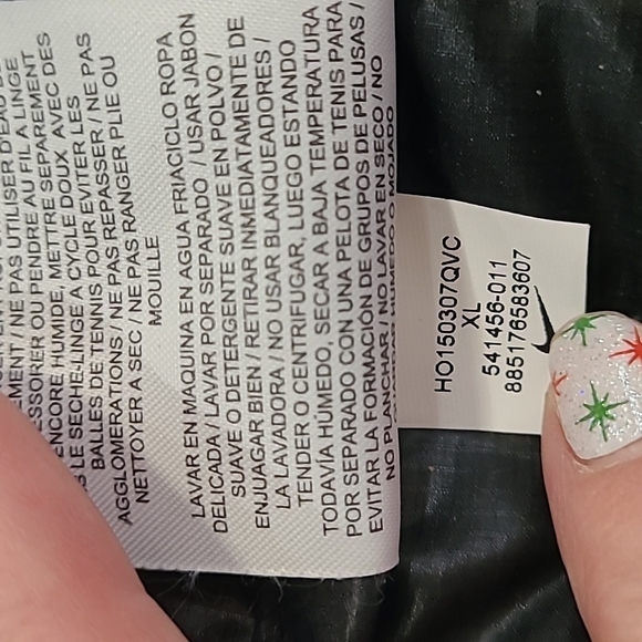 Sold Nike Black Jacket 550 Down XL Men’s - Picture 6 of 6